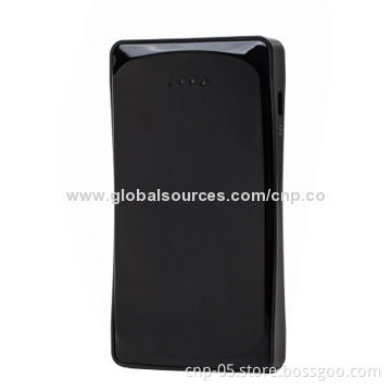 Ultra-slim Power Bank with 6,000mAh Capacity, Dual Output Ports, Li-polymer Battery CellNew